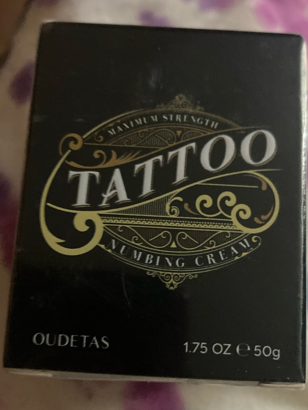 Tattoo Numbing Cream — Black, Maximum Strength